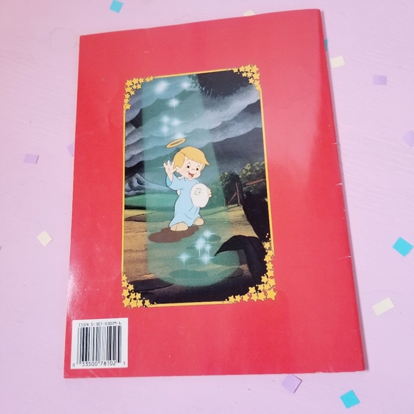 RARE! 1992 Vintage Precious Moments "Timmy's Gift" Colouring Book - Picture 8 of 8